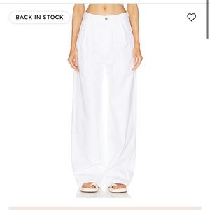 Citizens of Humanity NWT white Maritzy trouser jeans